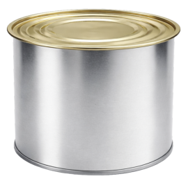 Hộp Thiếc Tròn Thực Phẩm 1.8KG D603 (Φ153x114)